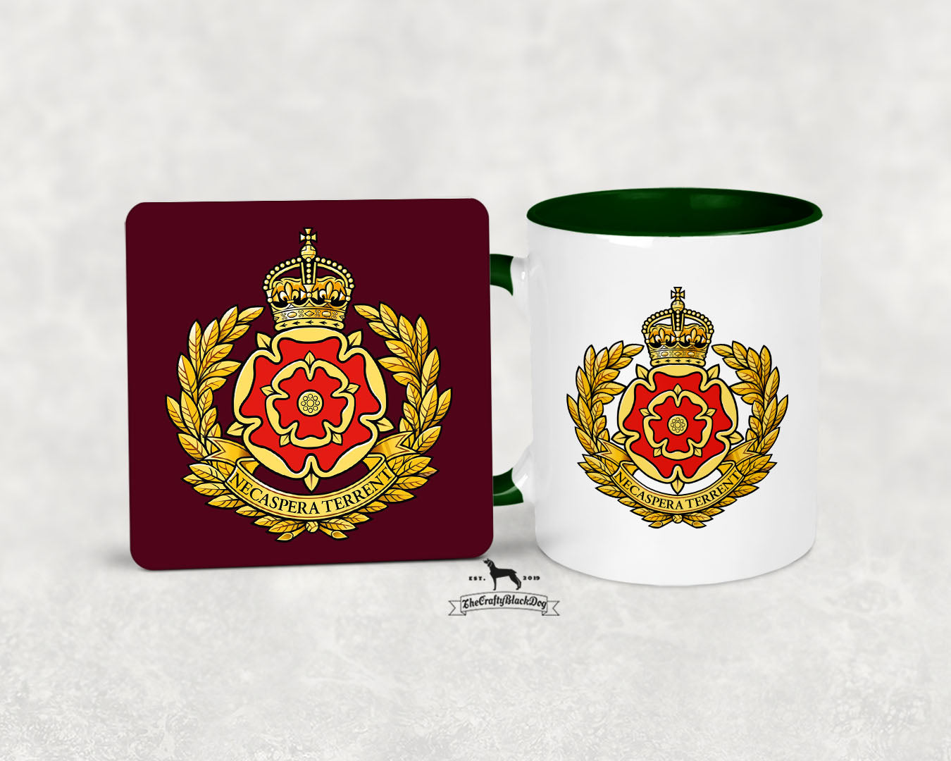 Duke of Lancaster Regiment KC - Mug And Coaster