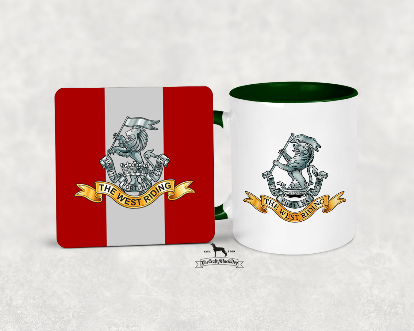 Duke of Wellington Regiment - Mug And Coaster