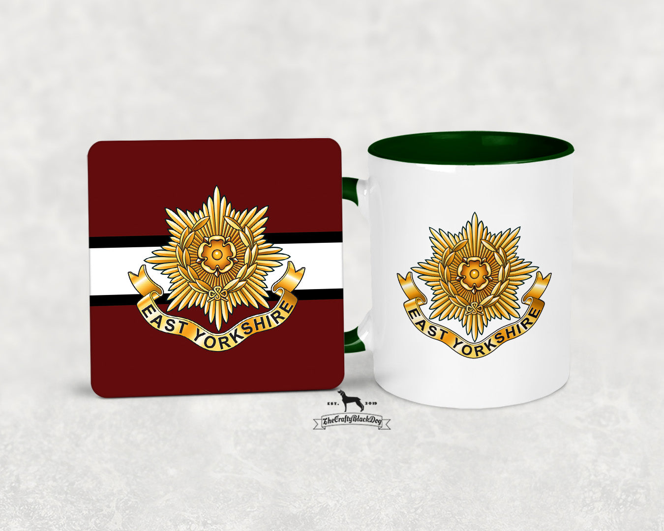East Yorkshire Regiment - Mug And Coaster