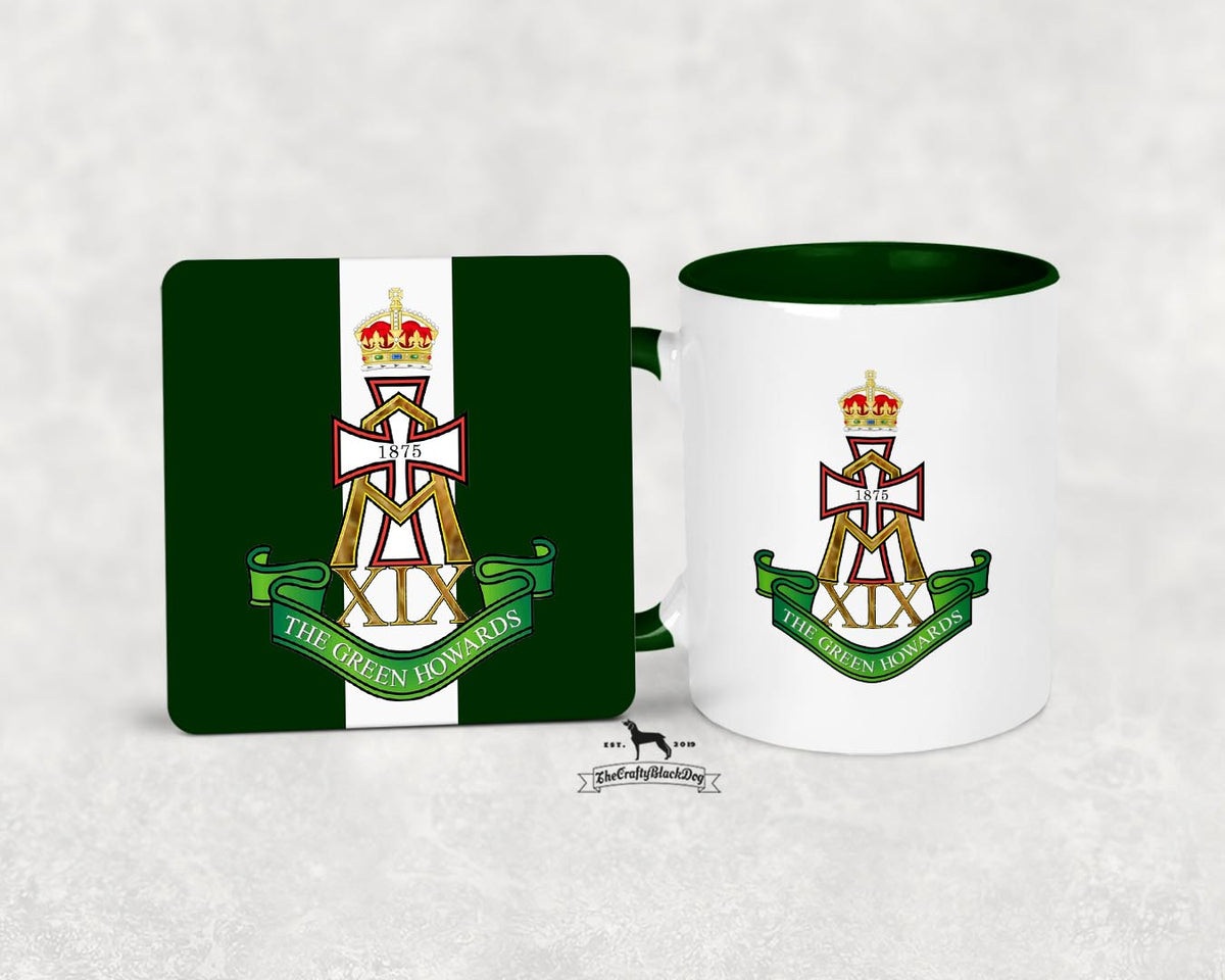 Green Howards - Mug And Coaster
