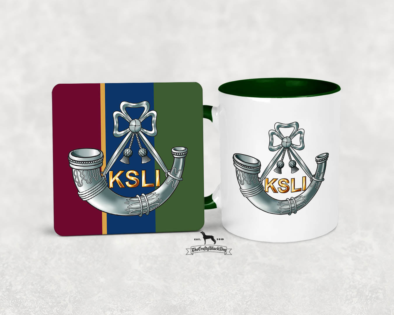 The King's Shropshire Light Infantry - Mug And Coaster
