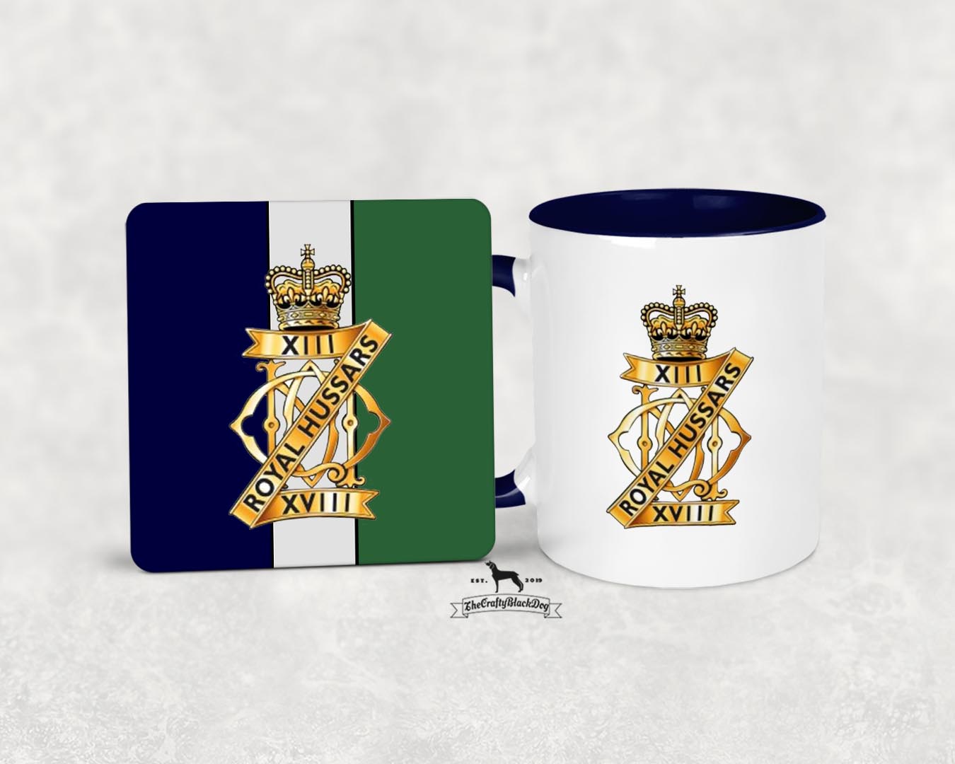 13th/18th Royal Hussars - Mug And Coaster