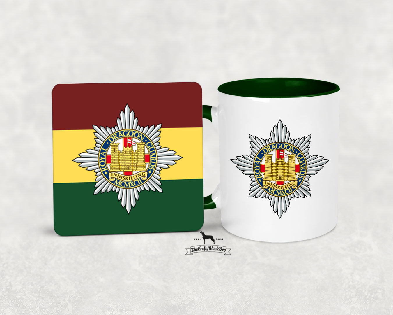 Royal Dragoon Guards - Mug And Coaster