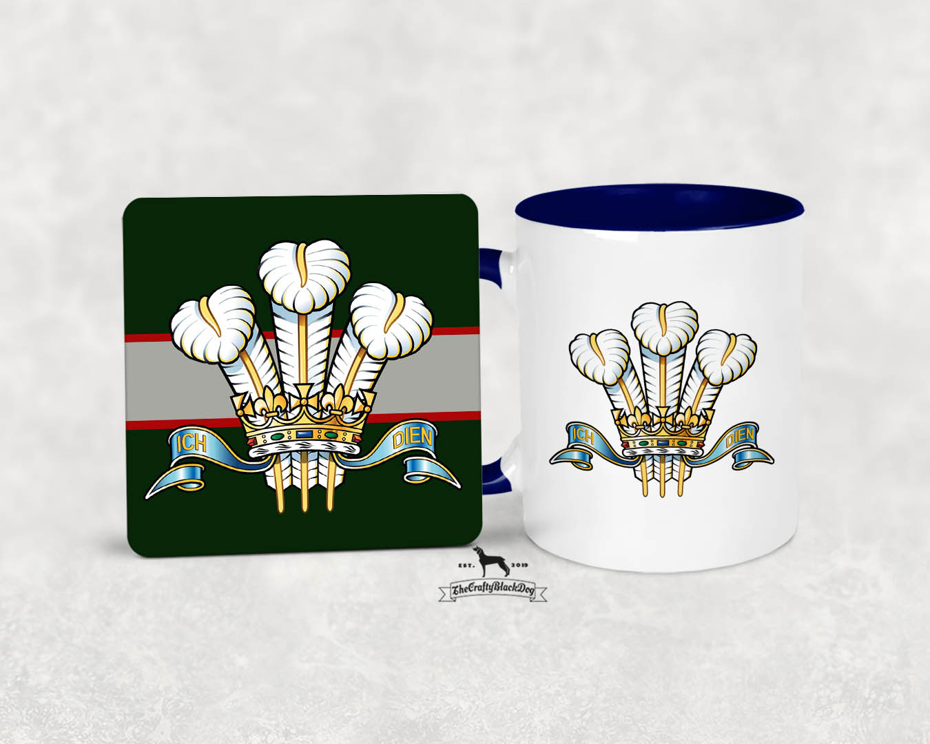 Royal Regiment of Wales - Mug And Coaster