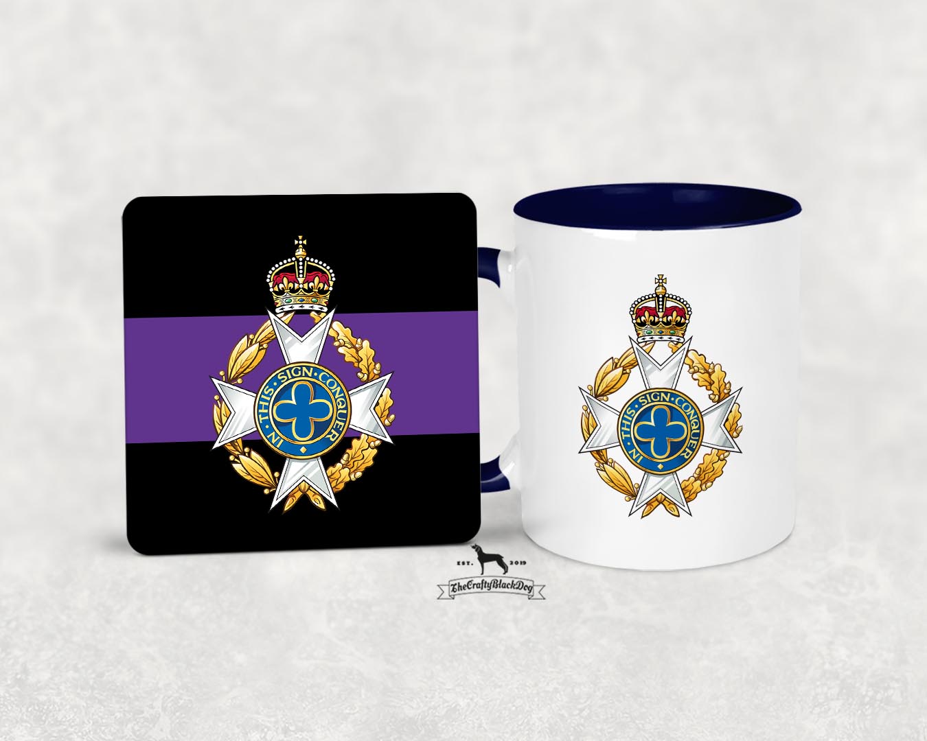 Royal Army Chaplains' Department KC - Mug And Coaster