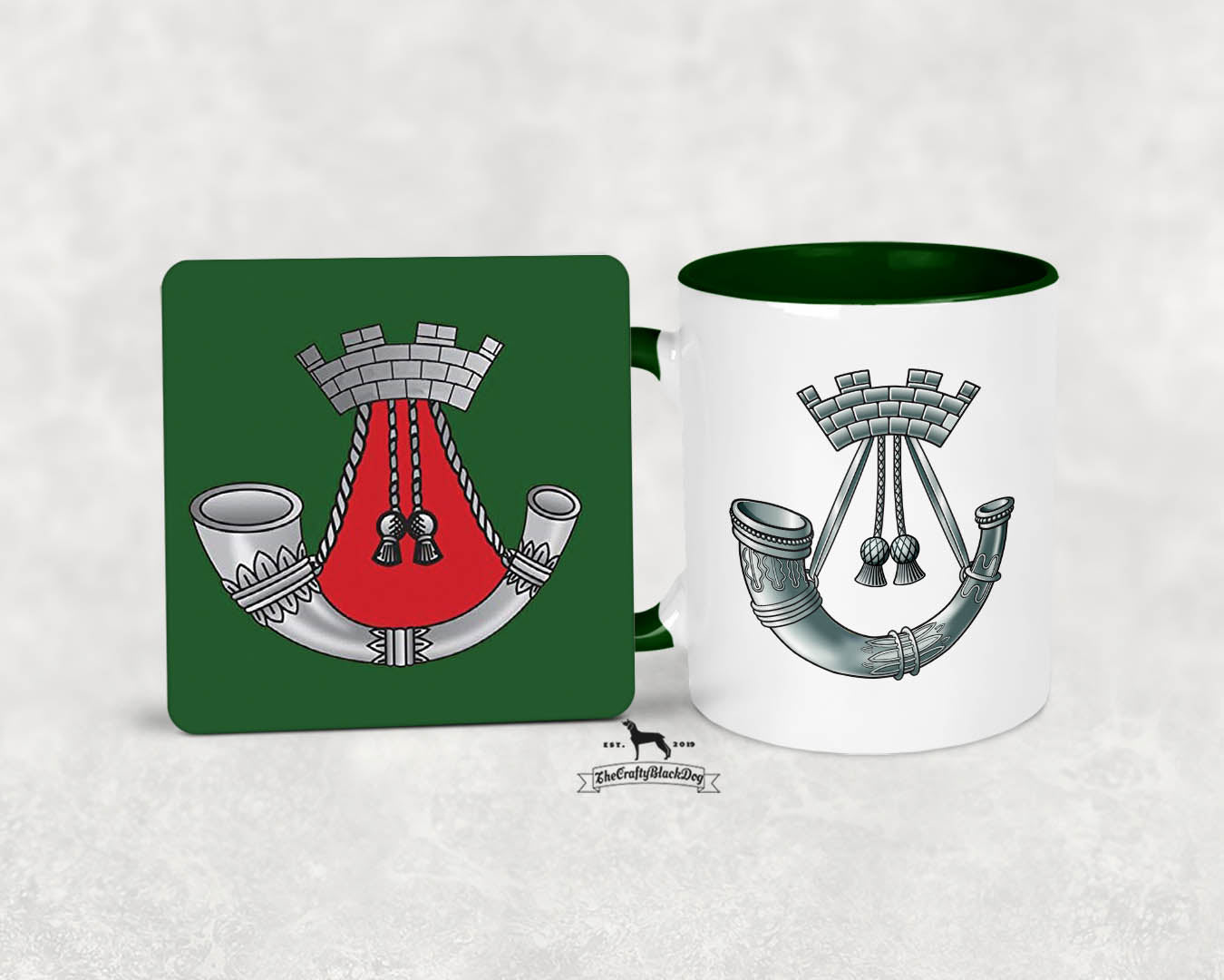 Somerset and Cornwall Light Infantry - Mug And Coaster