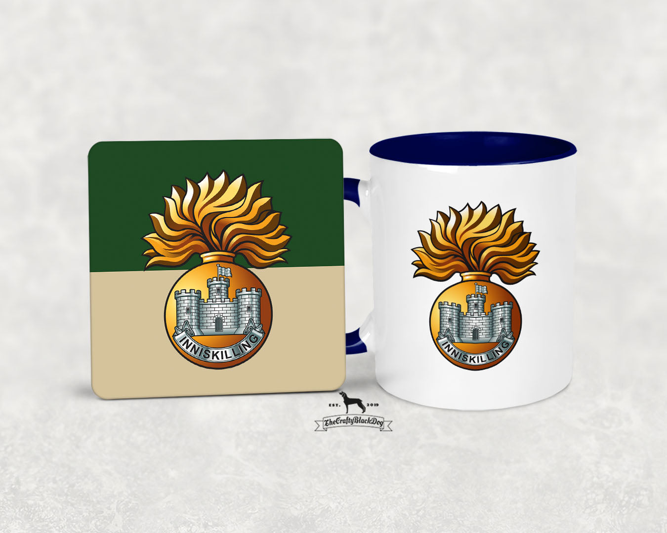 Royal Inniskilling Fusiliers - Mug And Coaster