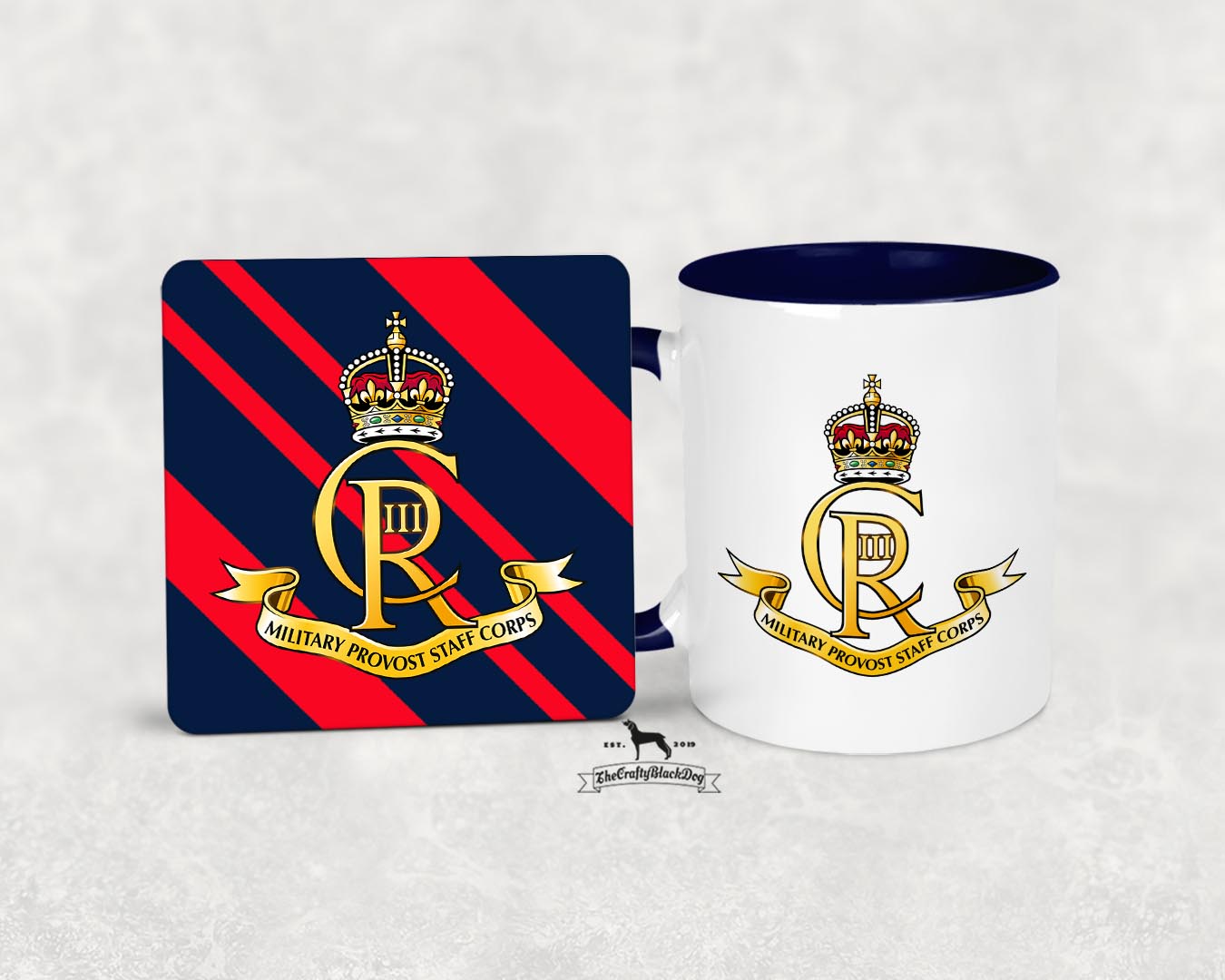 Military Provost Staff Corps - MUG and COASTER SET