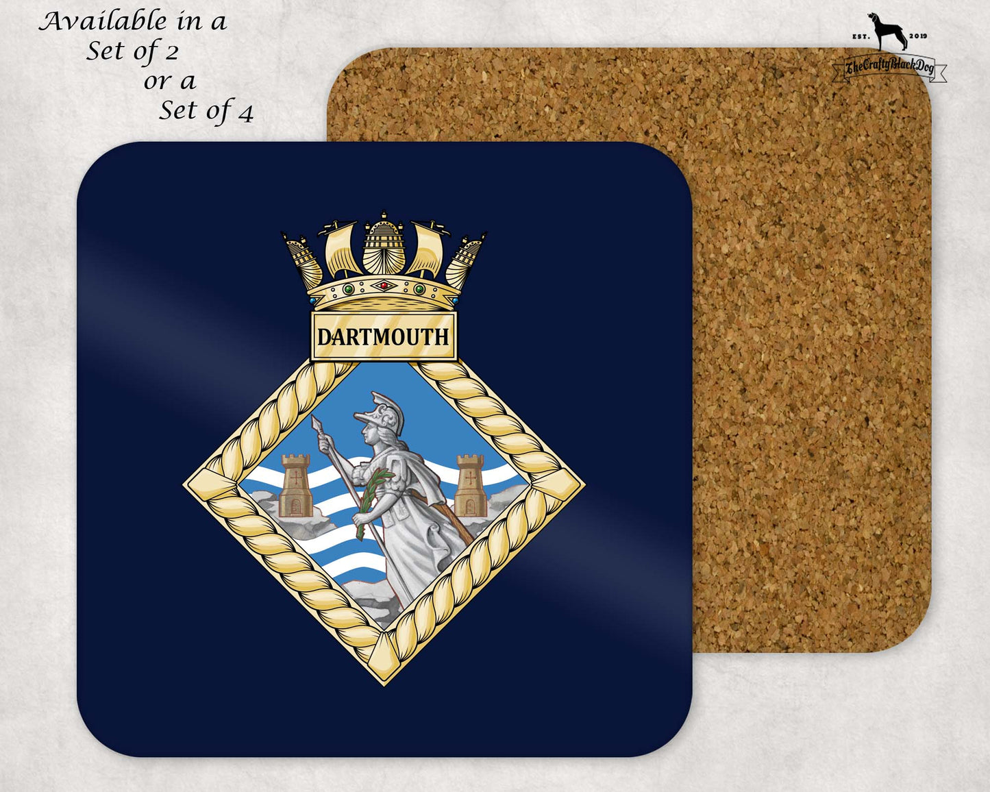 BRNC Dartmouth - Coaster Set