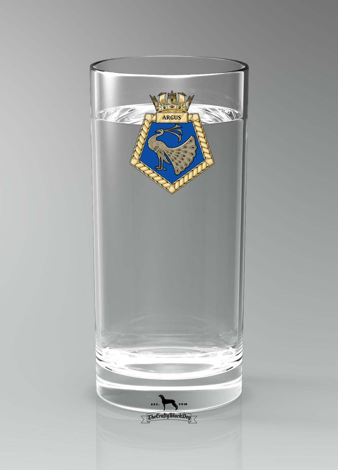 RFA Argus - Straight Gin/Mixer/Water Glass