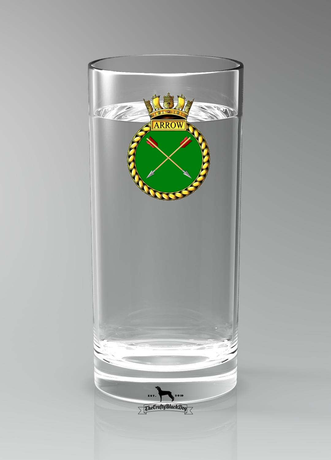 HMS Arrow - Straight Gin/Mixer/Water Glass