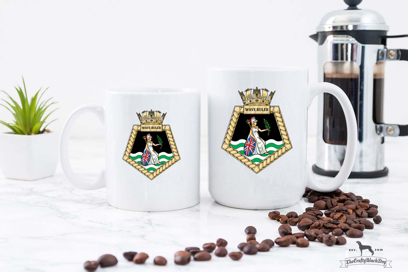 RFA Wave Ruler - 11oz/15oz Mug