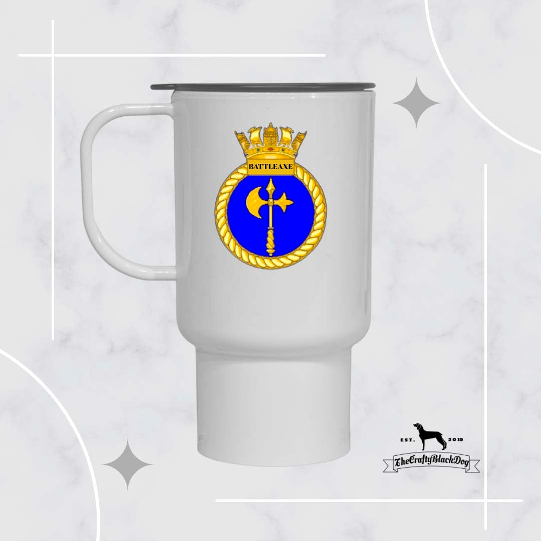 HMS Battleaxe - Travel Mug