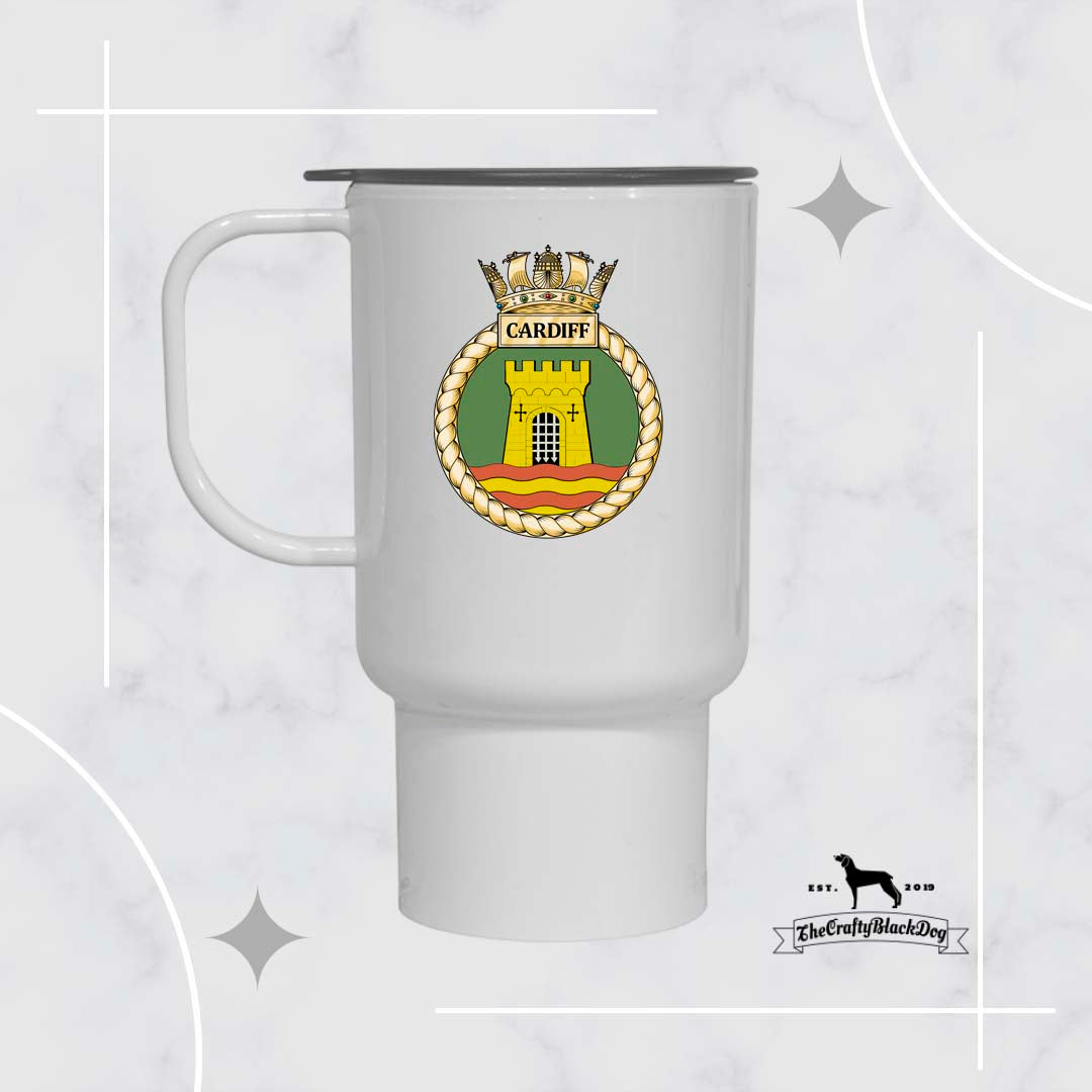 HMS Cardiff - Travel Mug