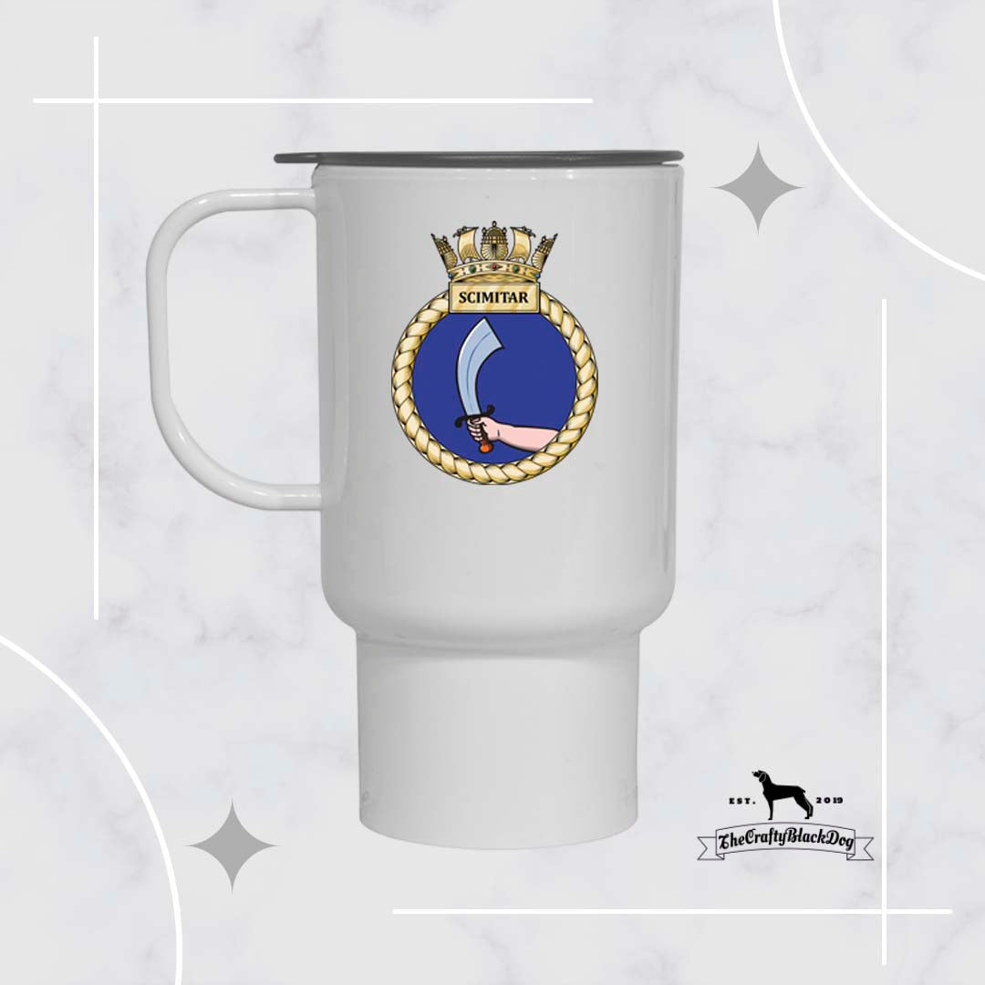 HMS Scimitar - Travel Mug