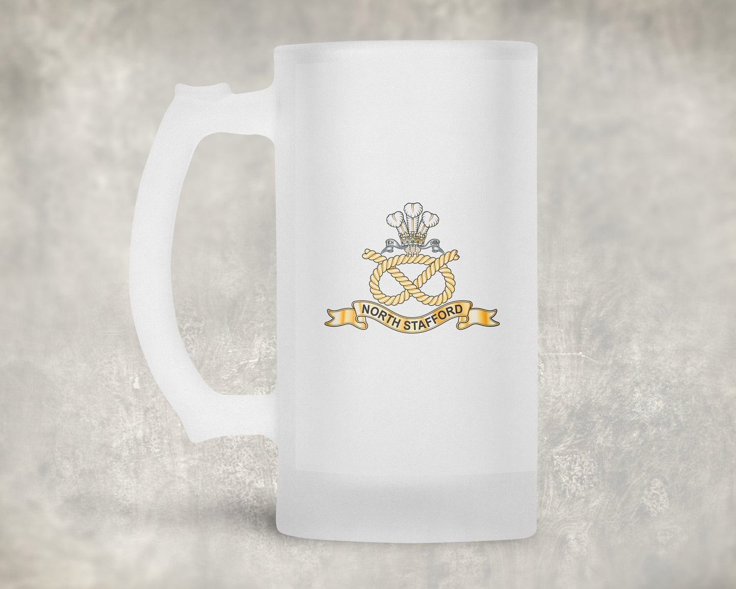 North Staffordshire Regiment - Frosted Stein