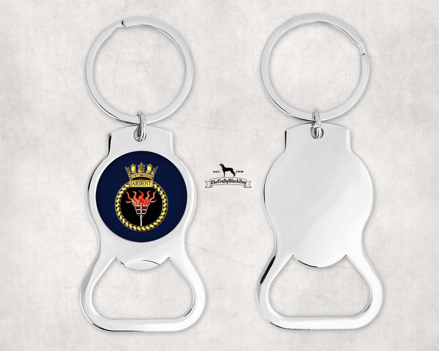HMS Ardent - Bottle Opener Keyring