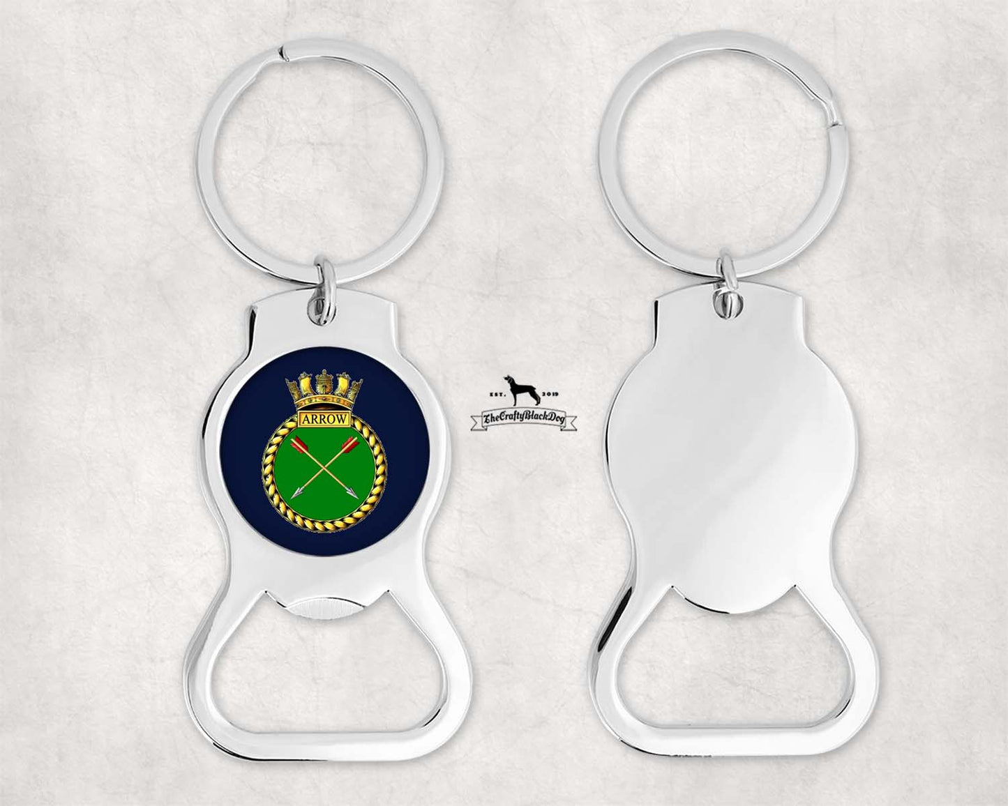 HMS Arrow - Bottle Opener Keyring