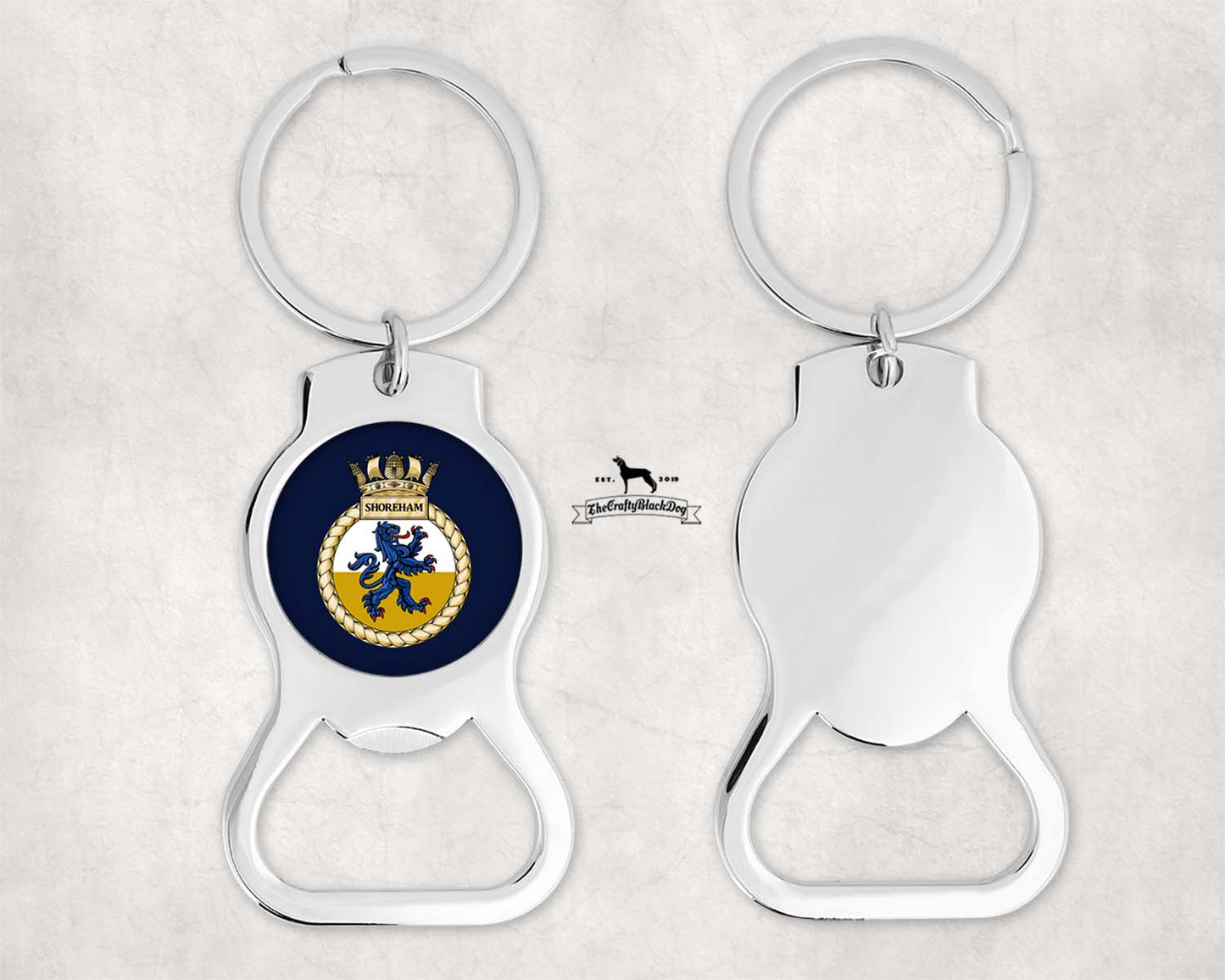 HMS Shoreham - Bottle Opener Keyring