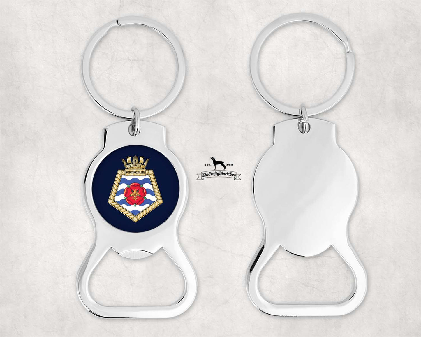 RFA Fort Rosalie - Bottle Opener Keyring
