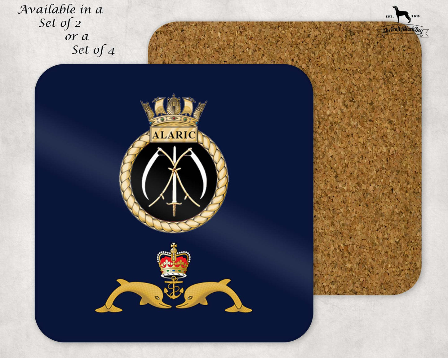 HMS Alaric - Coaster Set