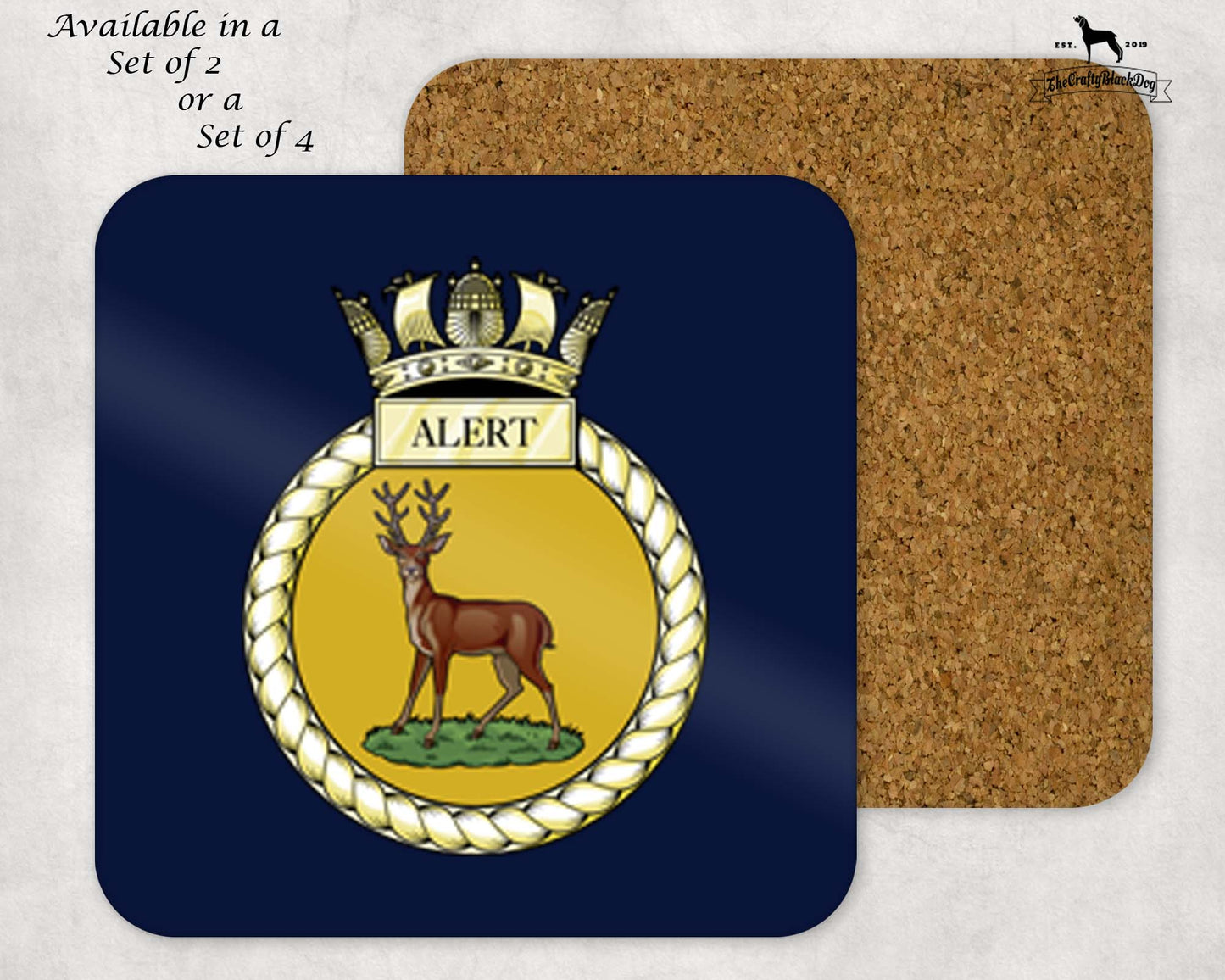 HMS Alert - Coaster Set