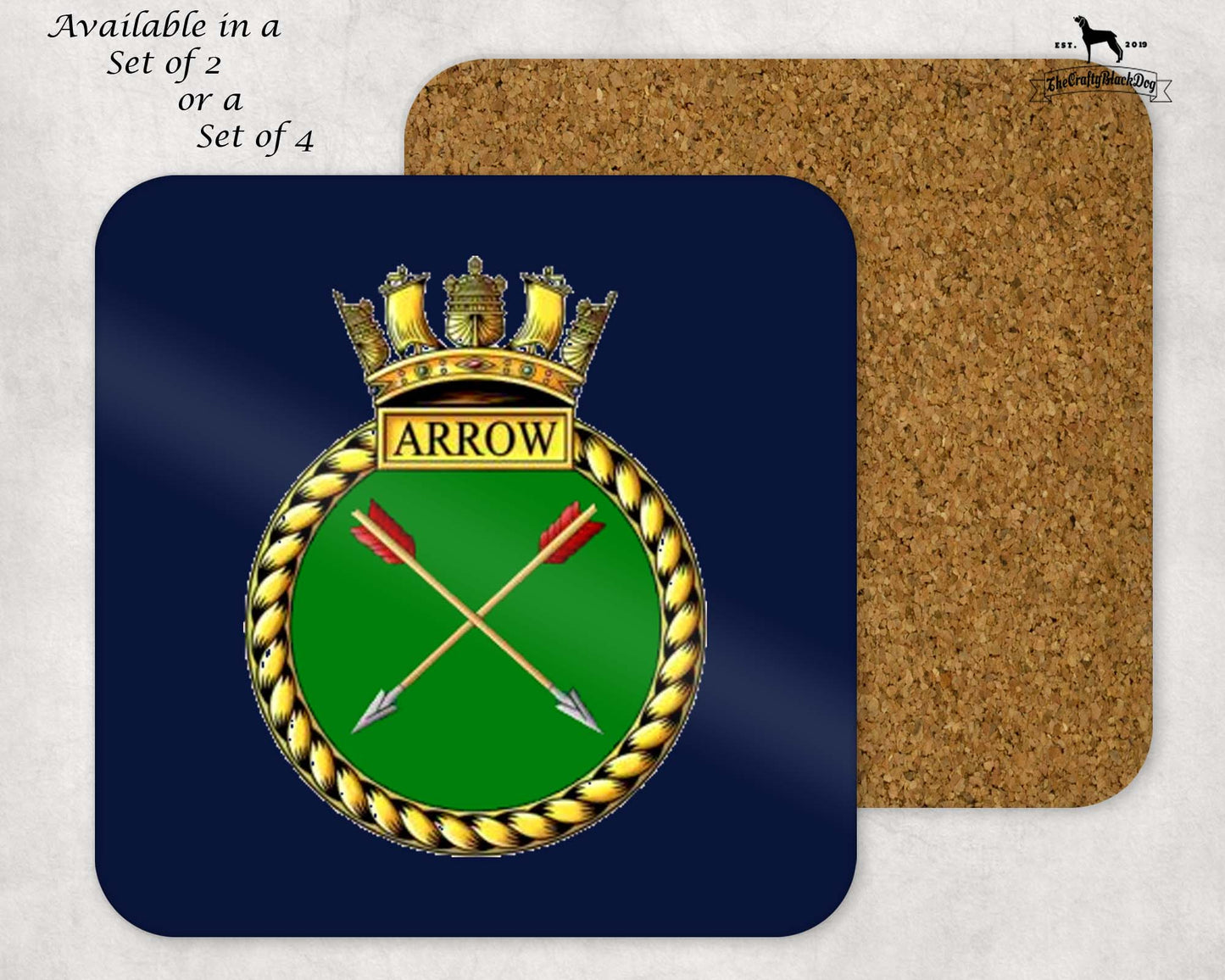 HMS Arrow - Coaster Set