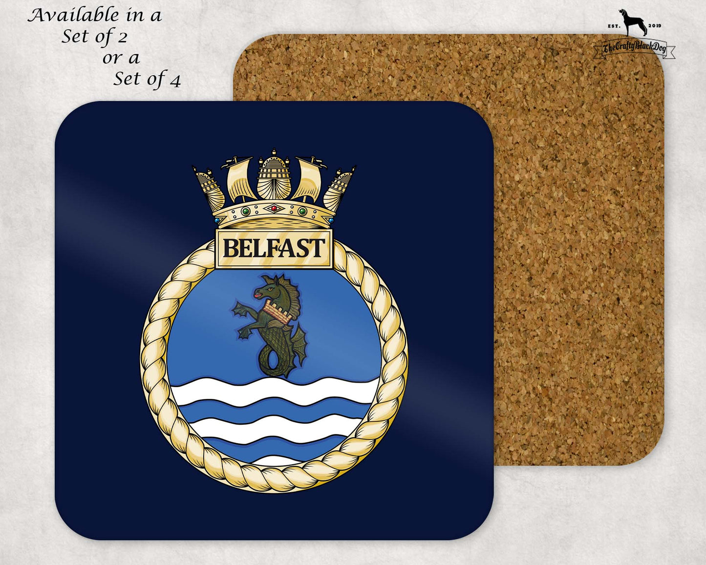 HMS Belfast - Coaster Set