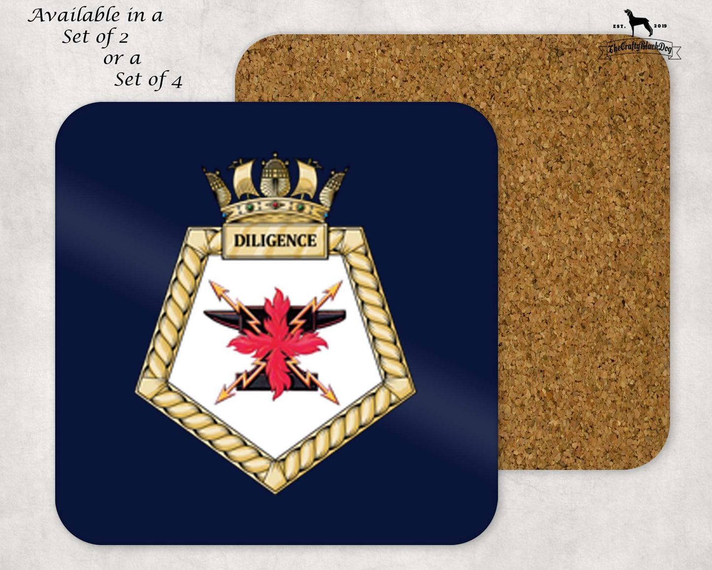 RFA Diligence - Coaster Set