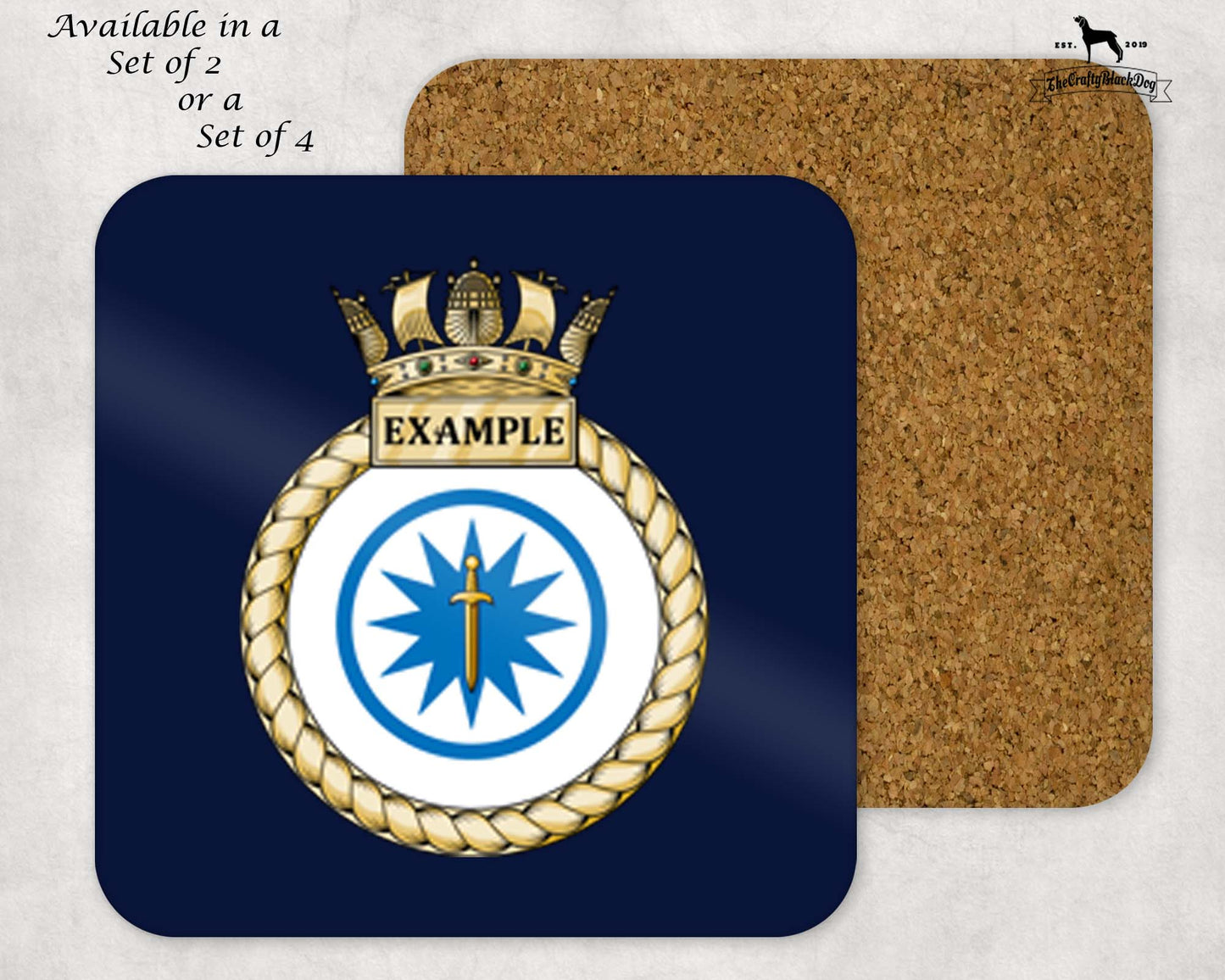 HMS Example - Coaster Set