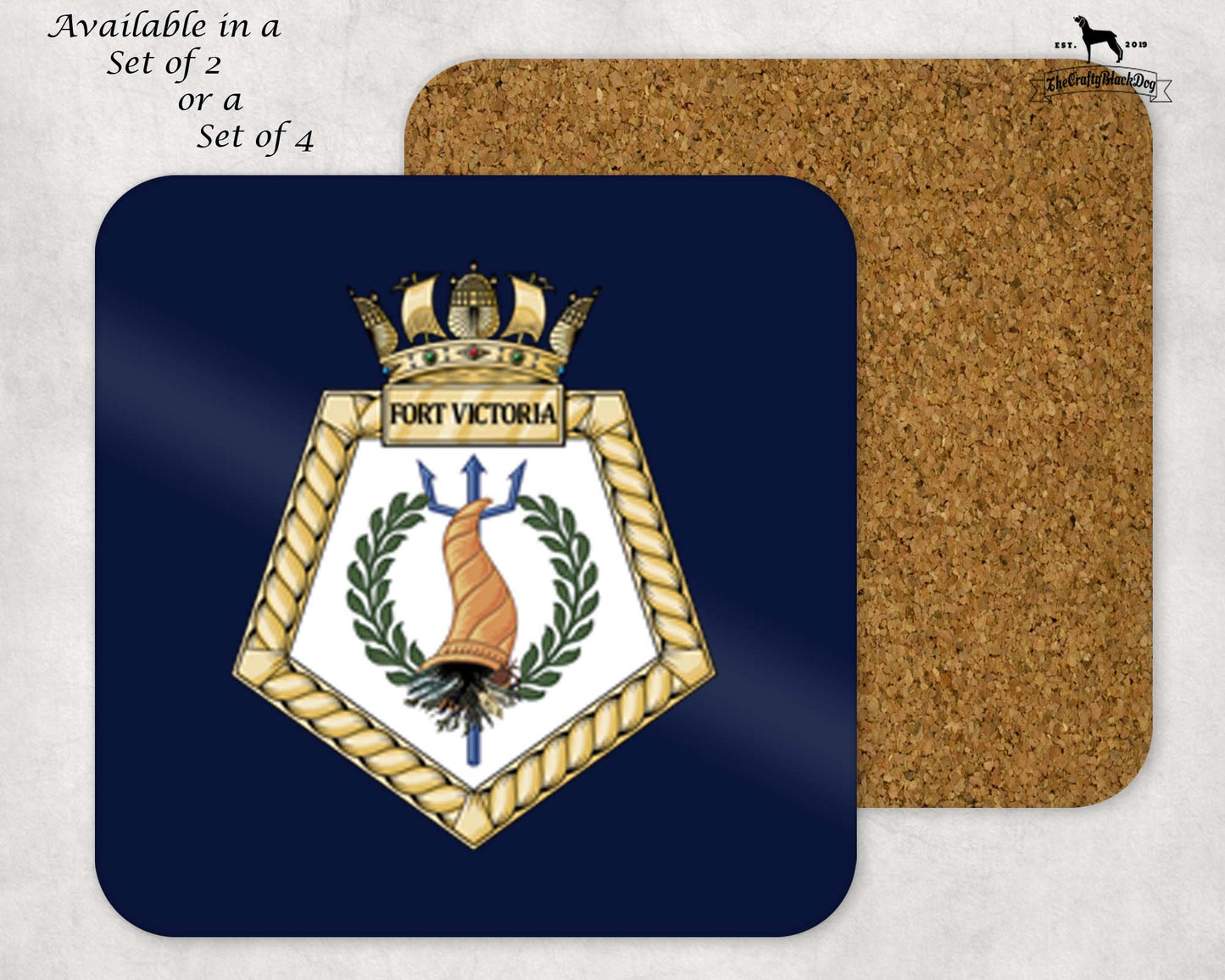 RFA Fort Victoria - Coaster Set