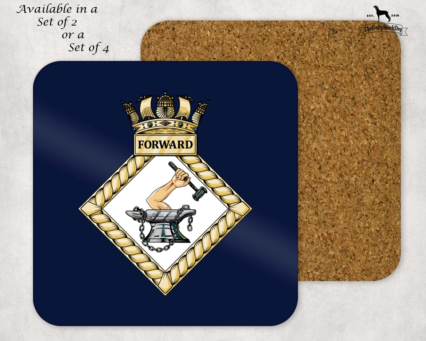 HMS Forward - Coaster Set