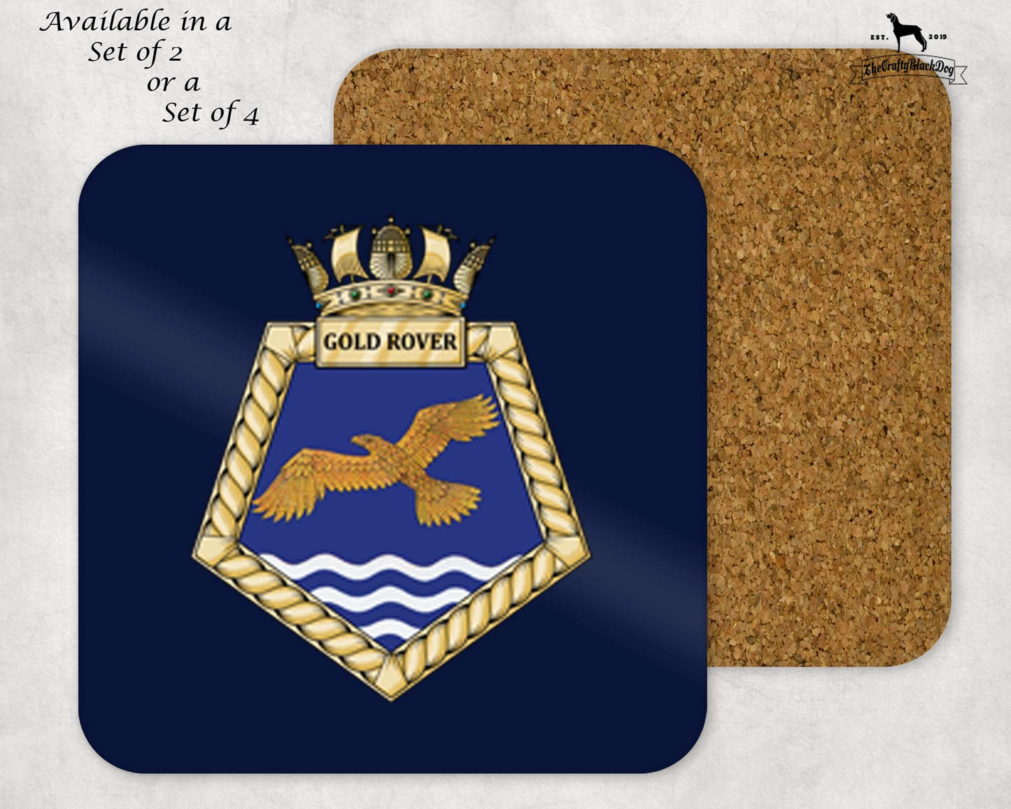 RFA Gold Rover - Coaster Set