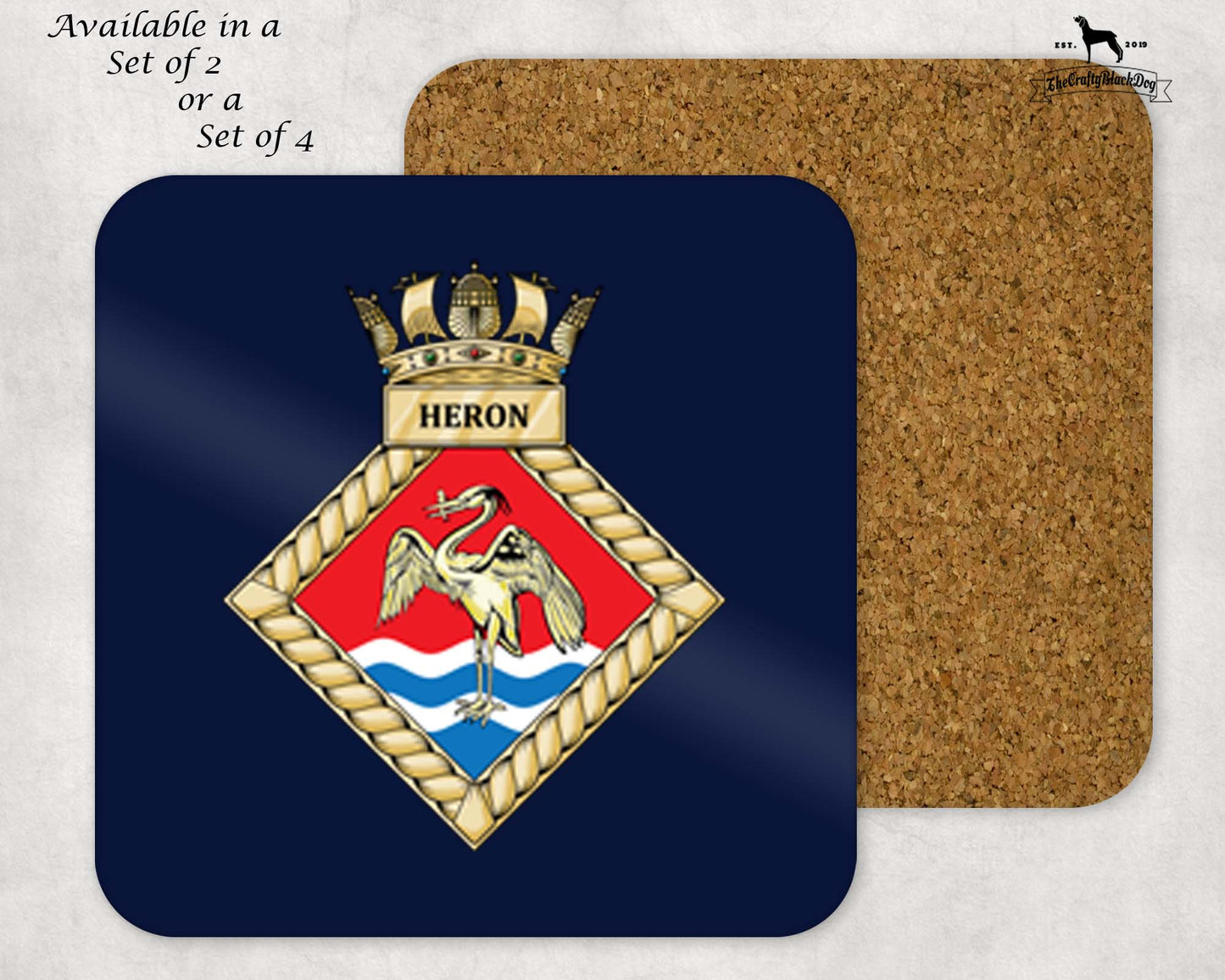 HMS Heron (RNAS Yeovilton) - Coaster Set