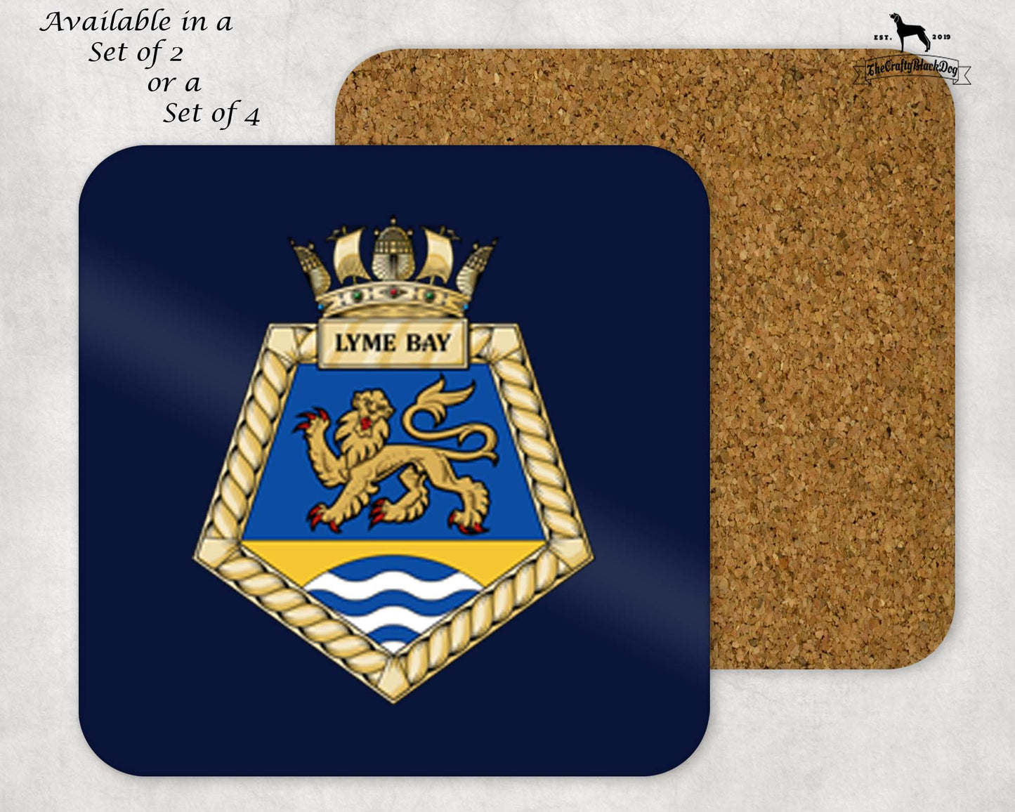 RFA Lyme Bay - Coaster Set