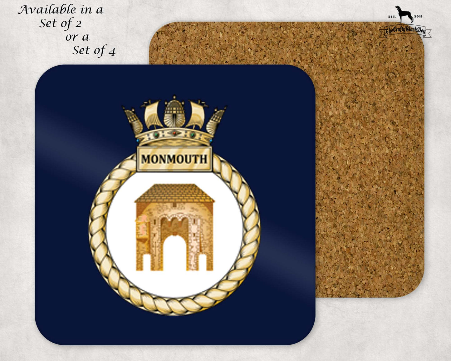 HMS Monmouth - Coaster Set