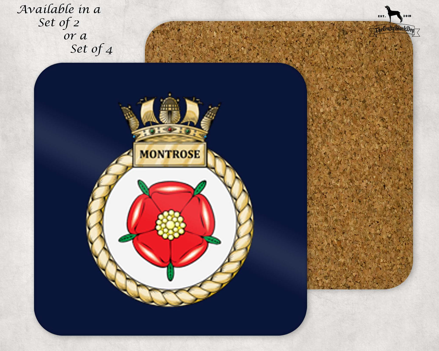 HMS Montrose - Coaster Set