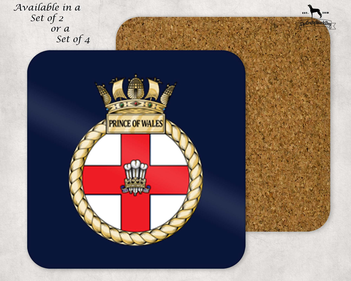 HMS Prince of Wales - Coaster Set