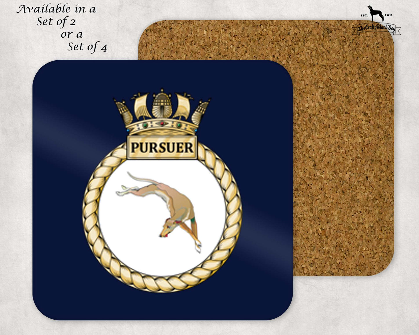 HMS Pursuer - Coaster Set
