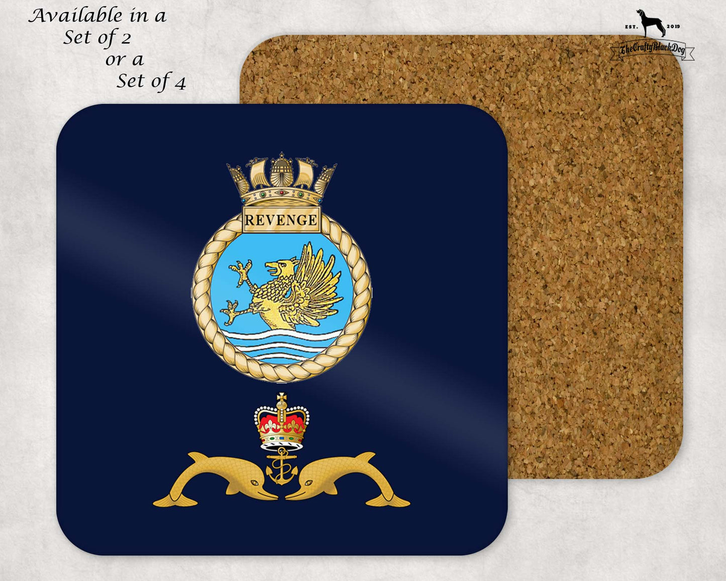 HMS Revenge - Coaster Set