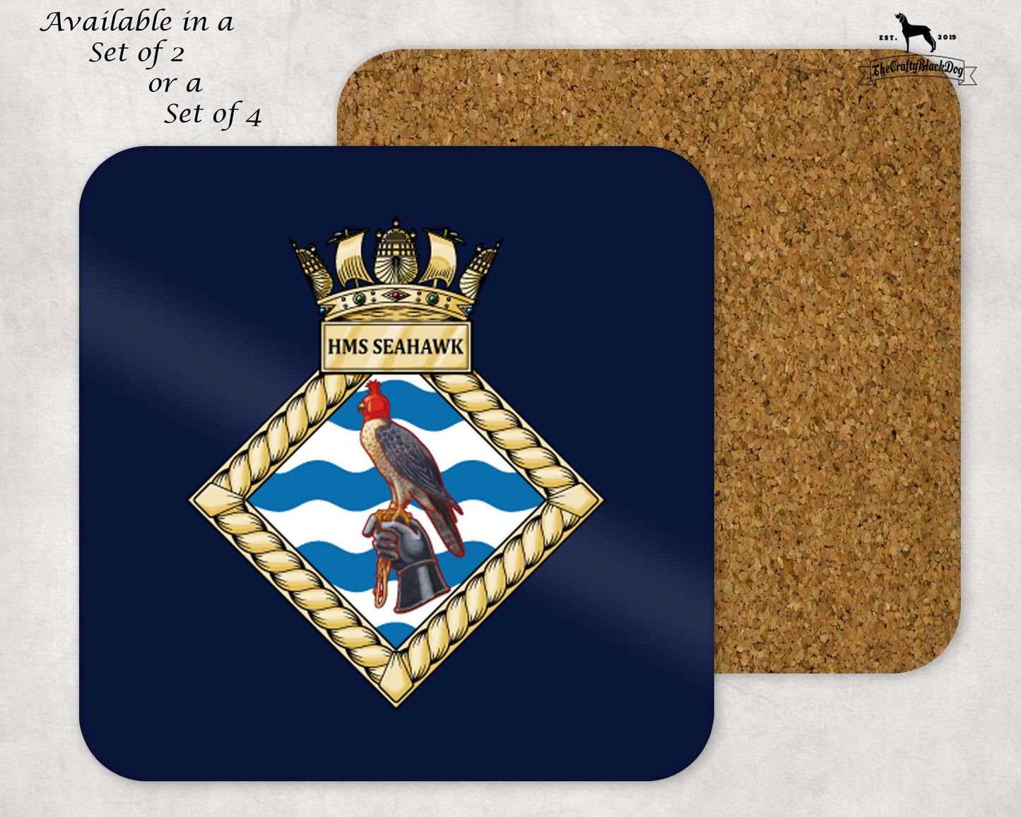 HMS Seahawk - Coaster Set