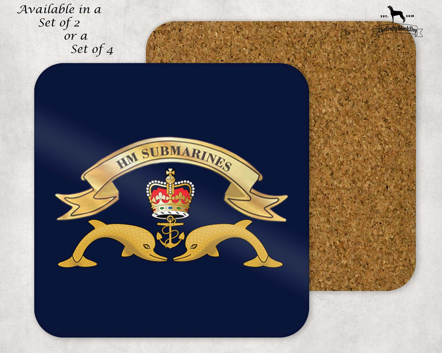 HM Submarines - Coaster Set