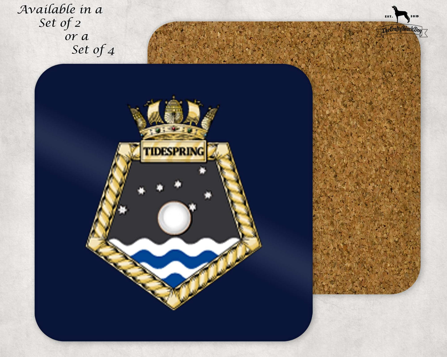 RFA Tidespring - Coaster Set