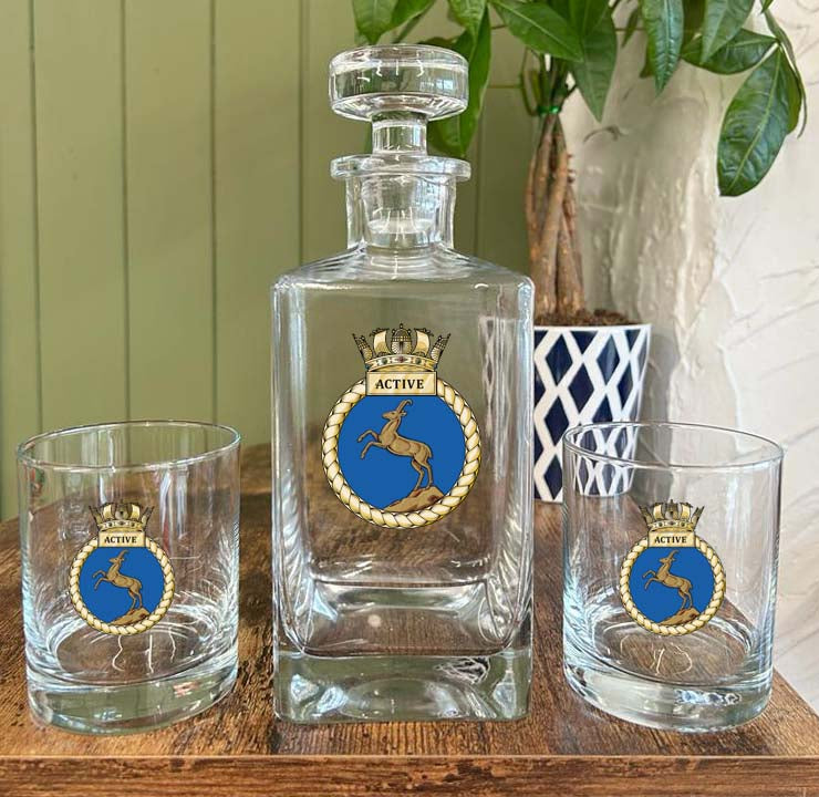 HMS Active - Decanter