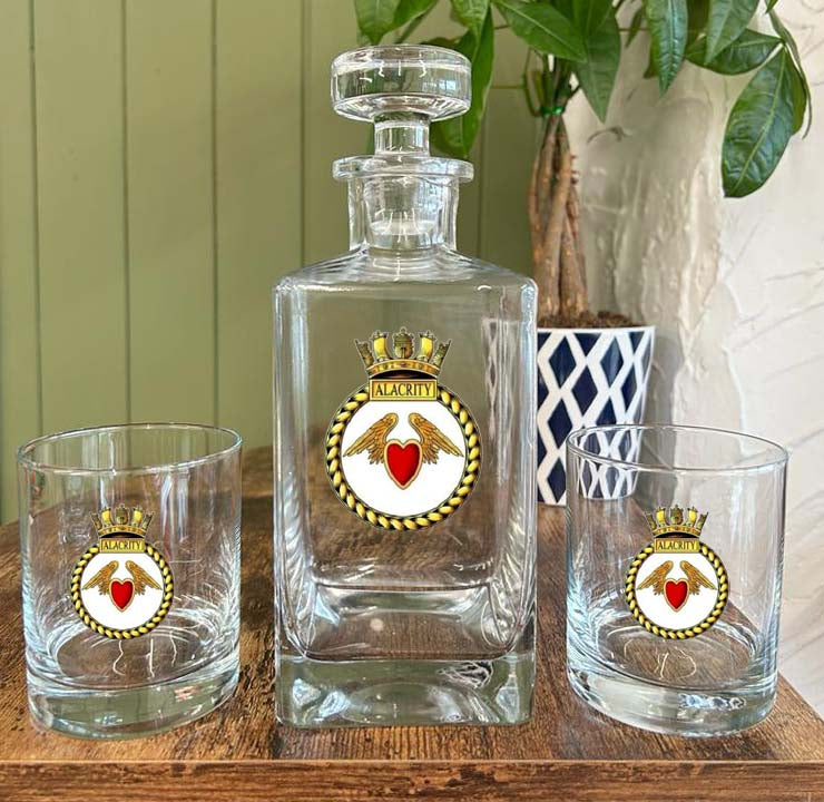 HMS Alacrity - Decanter
