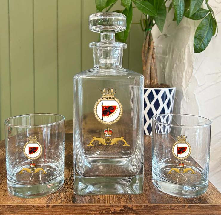 HMS Conqueror - Decanter