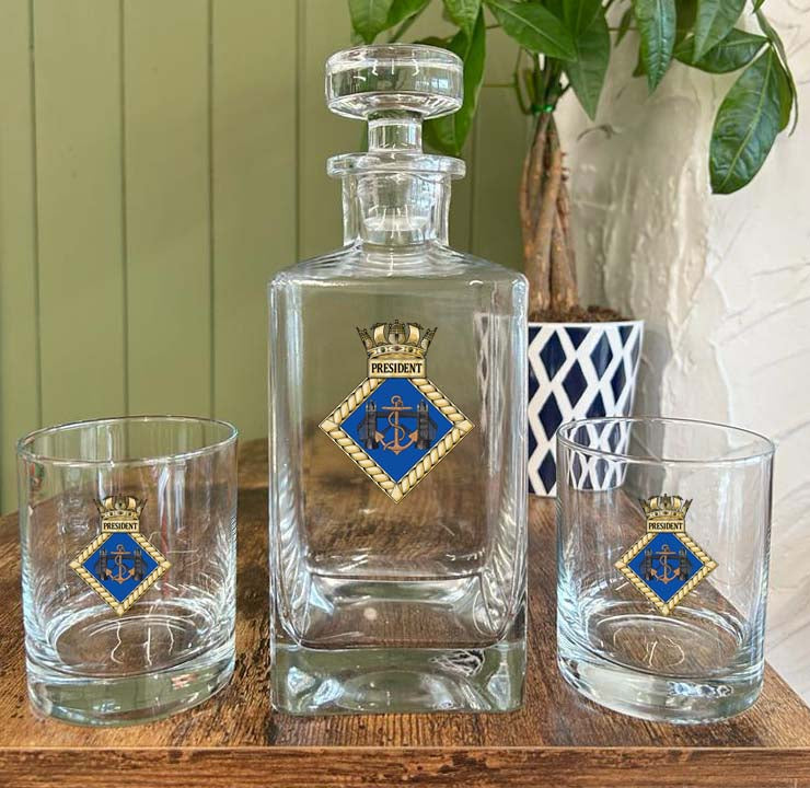 HMS President - Decanter