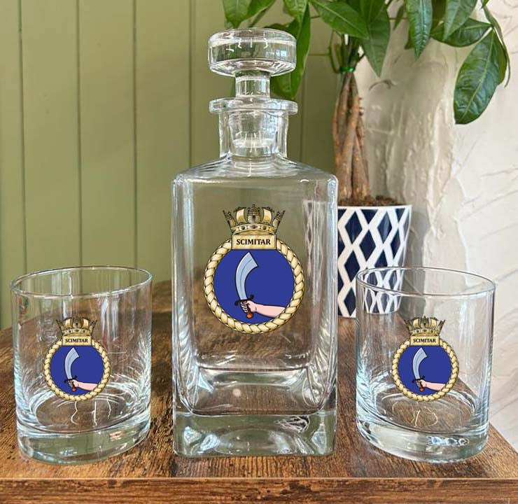HMS Scimitar - Decanter