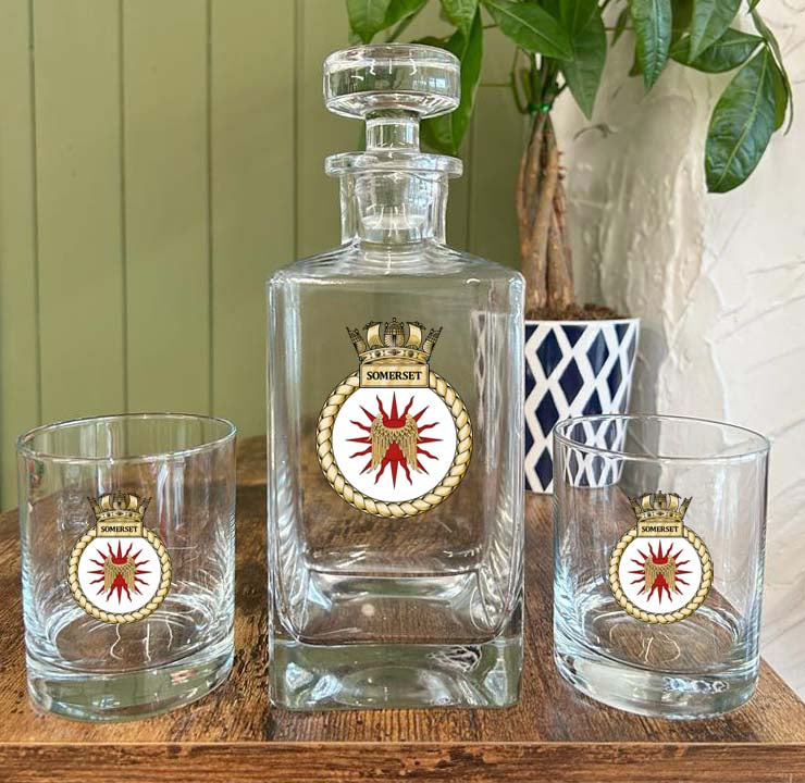 HMS Somerset - Decanter
