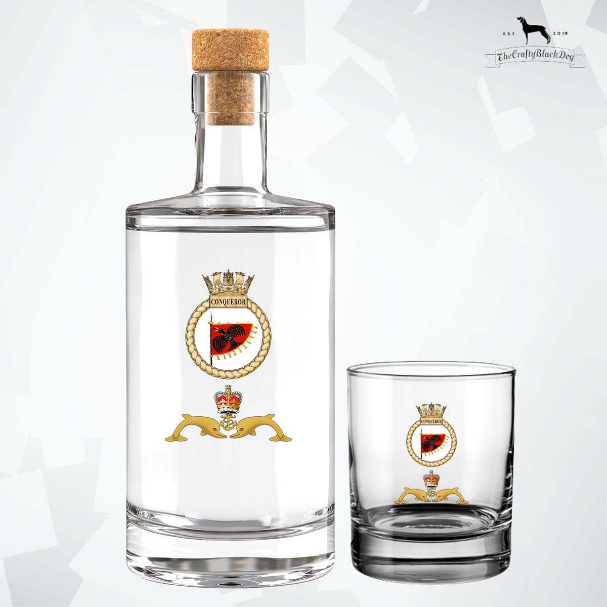 HMS Conqueror - Fill Your Own Spirit Bottle